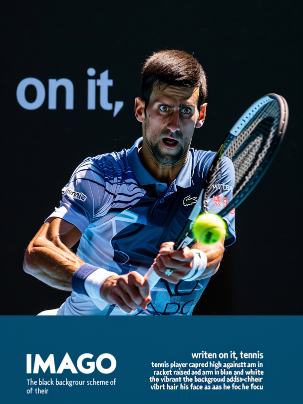 Tennis AI face swap template